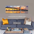 Ben Franklin Bridge Photograph Print on Canvas/Modern Cityscape Wall Poster/Landmark Canvas Painting Art